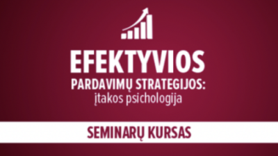 efektyvios pardavimu strategijos: itakos psichologija (komplektas)